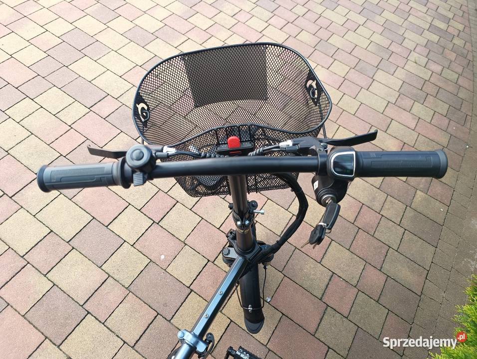 Rower elektryczny miejski składany 48V z manetką Sławsk sprzedam