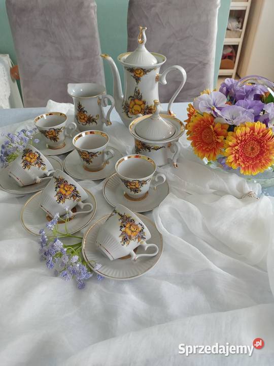 Zestaw do espresso porcelana Baranovka Poznań