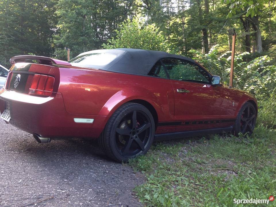 FORD MUSTANG KABRIO 40 V6 GAZ SUPER STAN ZAMIANA Szczecinek