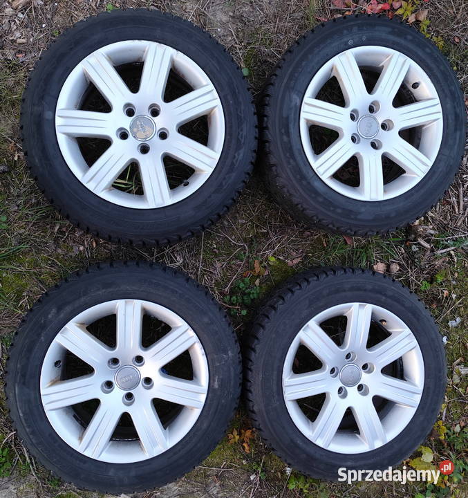 Koła alufelgi audi 5x112 20560R16 opony zimowe Zwoleń