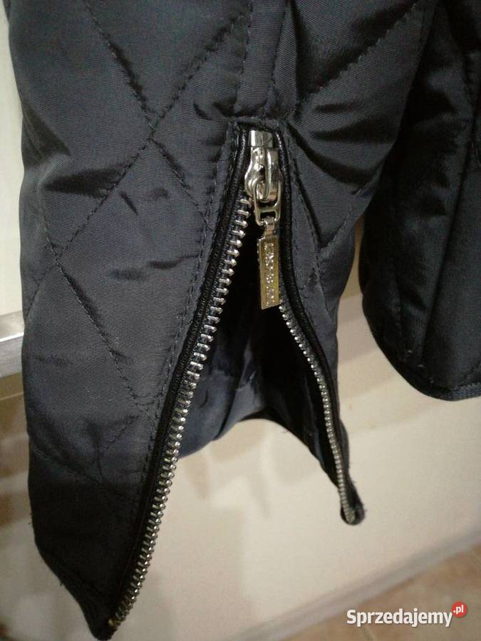 Kurtka damska w kolorze szarym modnie pikowana Kurtki i płaszcze lubelskie Lublin