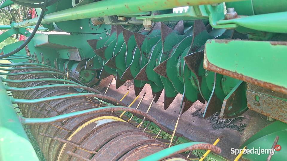 Prasa John Deere 592 siatka niski przebieg Rolujące (belujące) Ldzań sprzedam