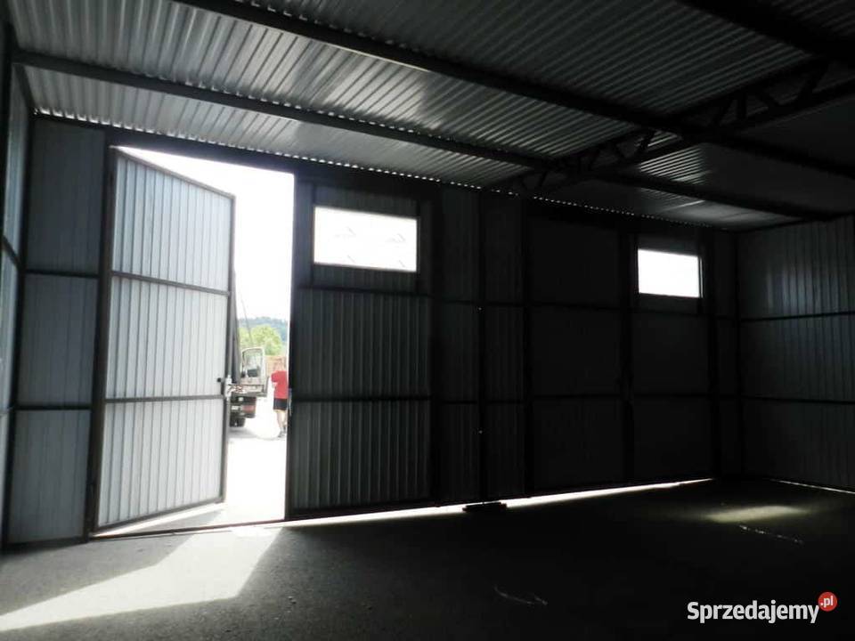 Blaszana montowana hala 166 m