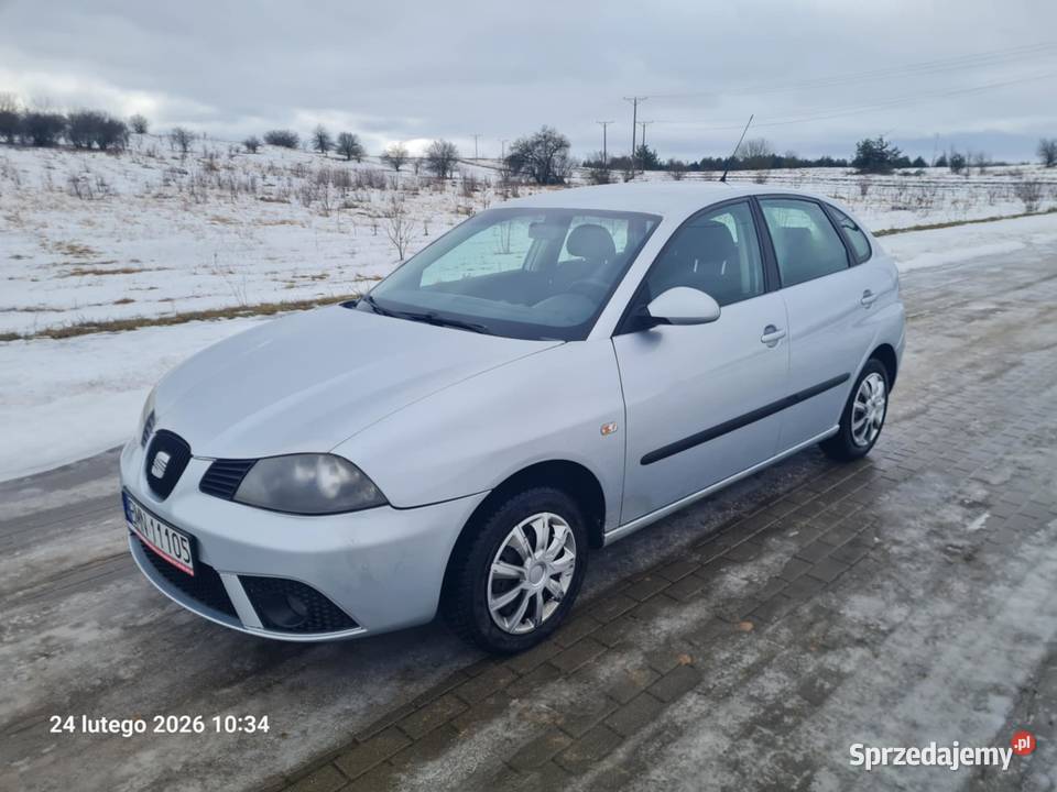 IBIZA Z GAZEM ładna 2008r Rok produkcji 2008 Grajewo sprzedam