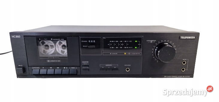 Magnetofon Cassette Deck Telefunken HC860 HC 860 Międzychód