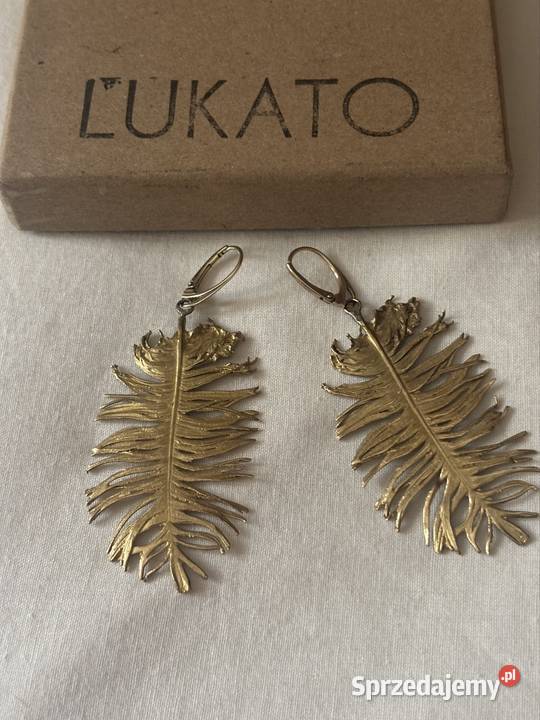 Kolczyki Piórko Lukato Bydgoszcz