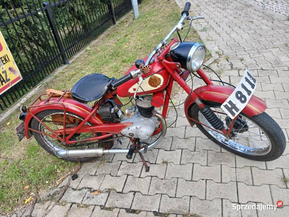 DKW rt 125 Nymans Verkstader oryginał Ciechanów