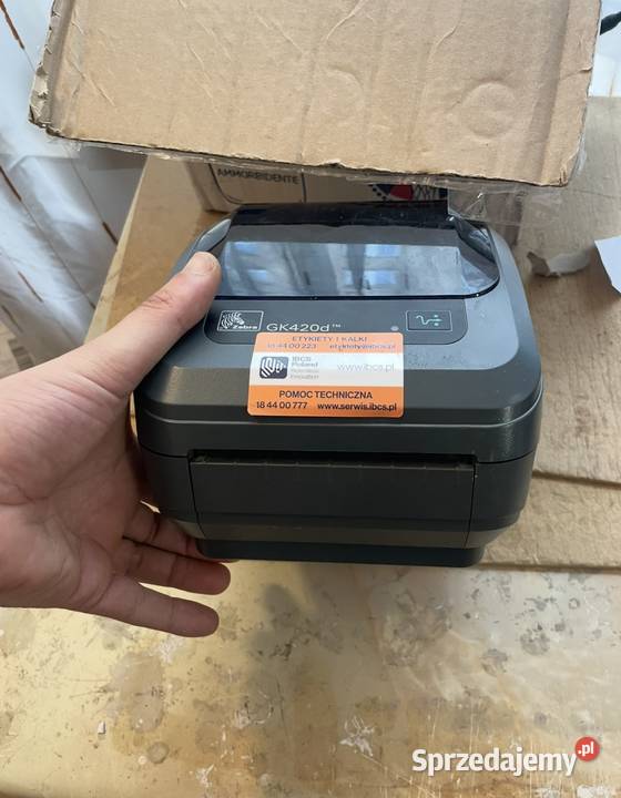 Drukarka Termiczna etykierka Zebra GK420d USB Komputery i Akcesoria Bydgoszcz