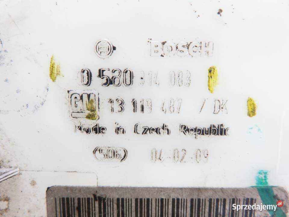 POMPA PALIWA OPEL ASTRA H 14 13119487DK