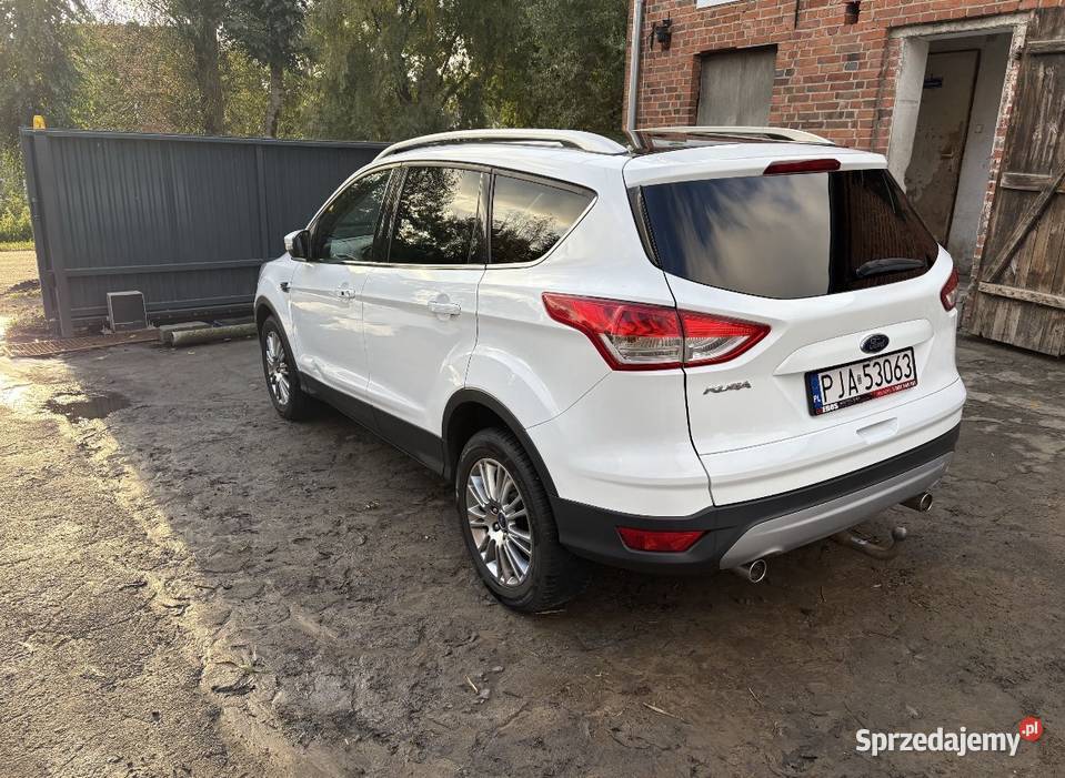 Ford Kuga Mk2 xsenon led ambilight keyless go Zarejestrowany w Polsce wielkopolskie