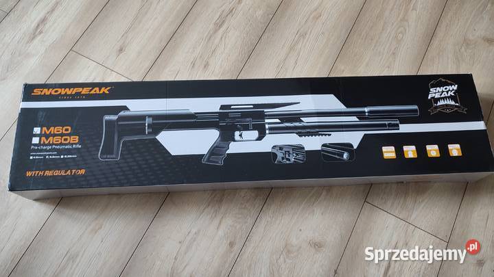 Snowpeak m60 5,5 stan pudełkowy - po tuningu