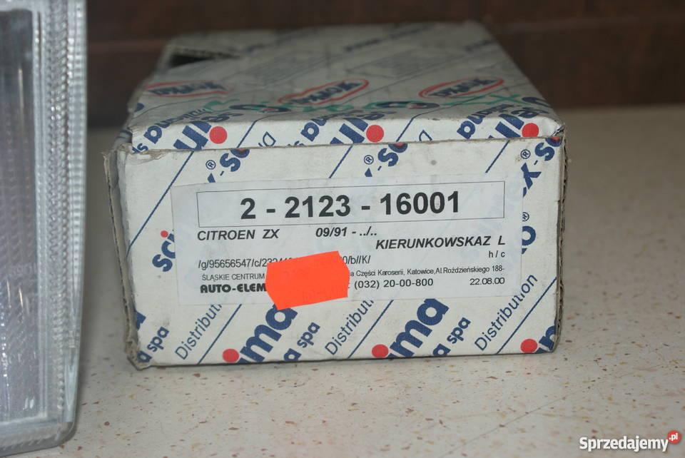 KIERUNKOWSKAZ BIAŁY LEWY CITROEN ZX NOWY osobowe Białobrzegi