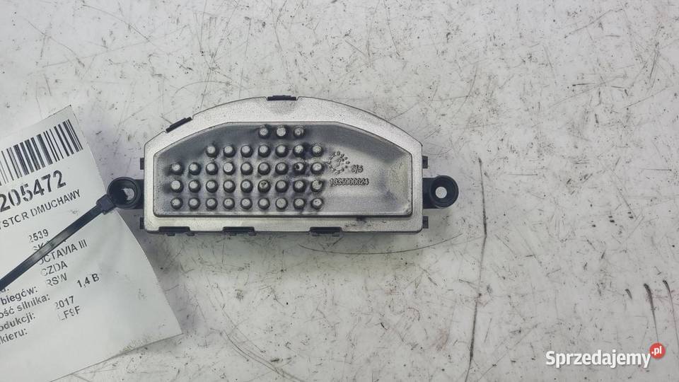 REZYSTOR DMUCHAWY SKODA OCTAVIA III 5Q0907521E Lipno