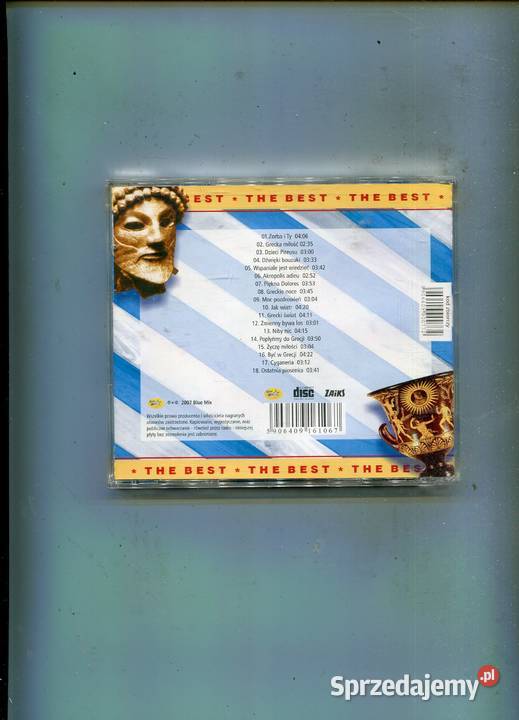 Biesiada Grecka Dźwięki bouzuki Płyta CD zachodniopomorskie Szczecin