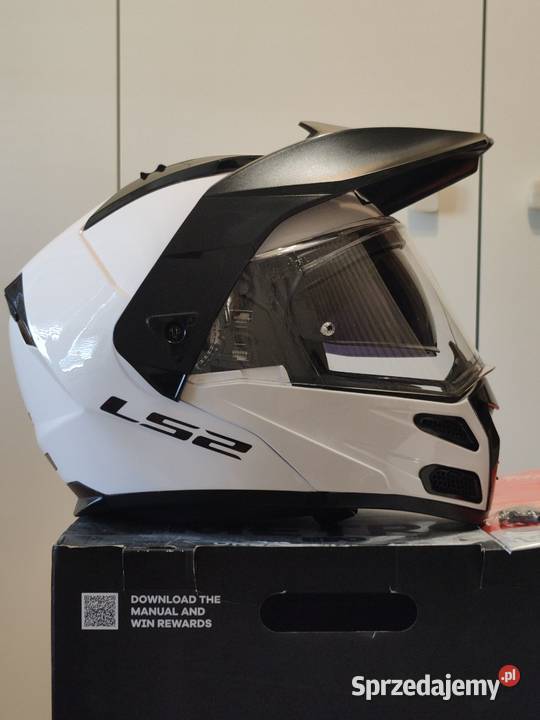 sprzedam kask szczękowy z interkomem ls 2 metro