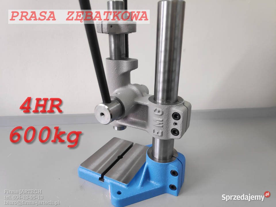 Prasa ręczna zębatkowa 4HR 600 EMG łódzkie Radomsko