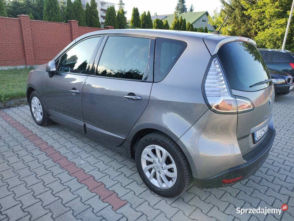 Renault Scenic 15 dCi 110 2014 zadbany radio lubelskie Łuków