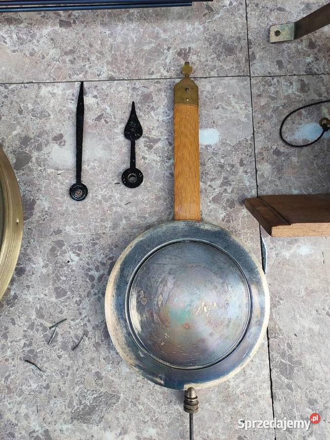122 Zestaw mechanizm zegara ściennego Antyki, Sztuka, Kolekcje Tczew