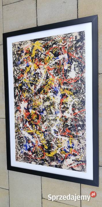 Obraz Jackson Pollock abstrakcja ekspresjonizm Garwolin