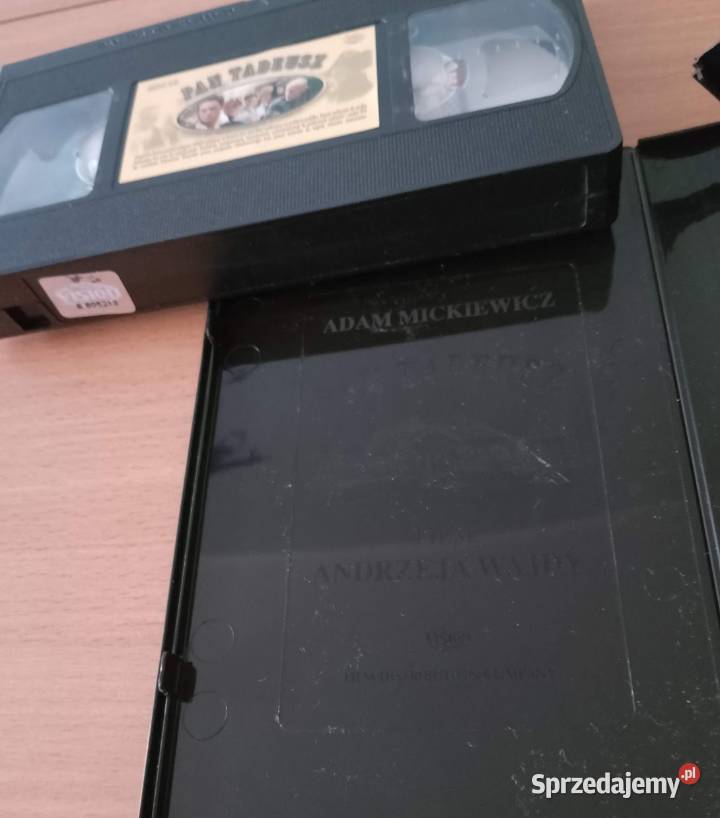 Film PAN TADEUSZ kaseta VHS video reż Andrzej Filmy wielkopolskie Oborniki