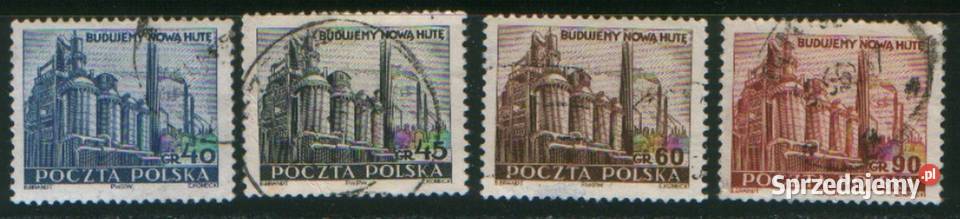 Zn Wykaz w opisie kas 1951 Filatelistyka śląskie