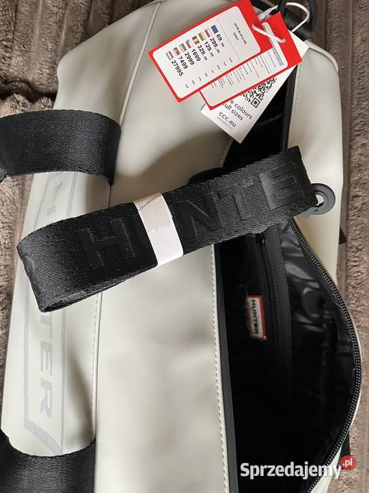 Torba Hunter szara Unisex podróżna siłownię Toruń