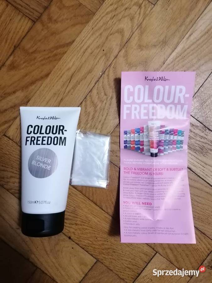 Farba do włosów Silver Blonde Gdańsk