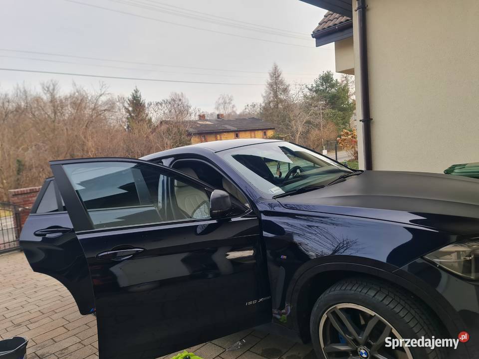 BMW X6 F16 2014 2019 44 xDRIVE 50i NAJBOGATSZA Czernica