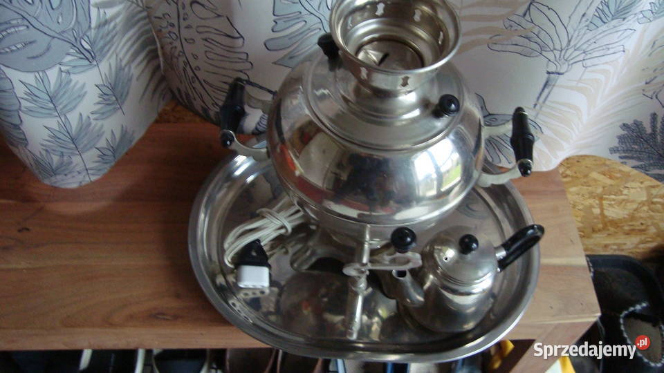 Dwa samowary na węgiel i elektryczny Warszawa