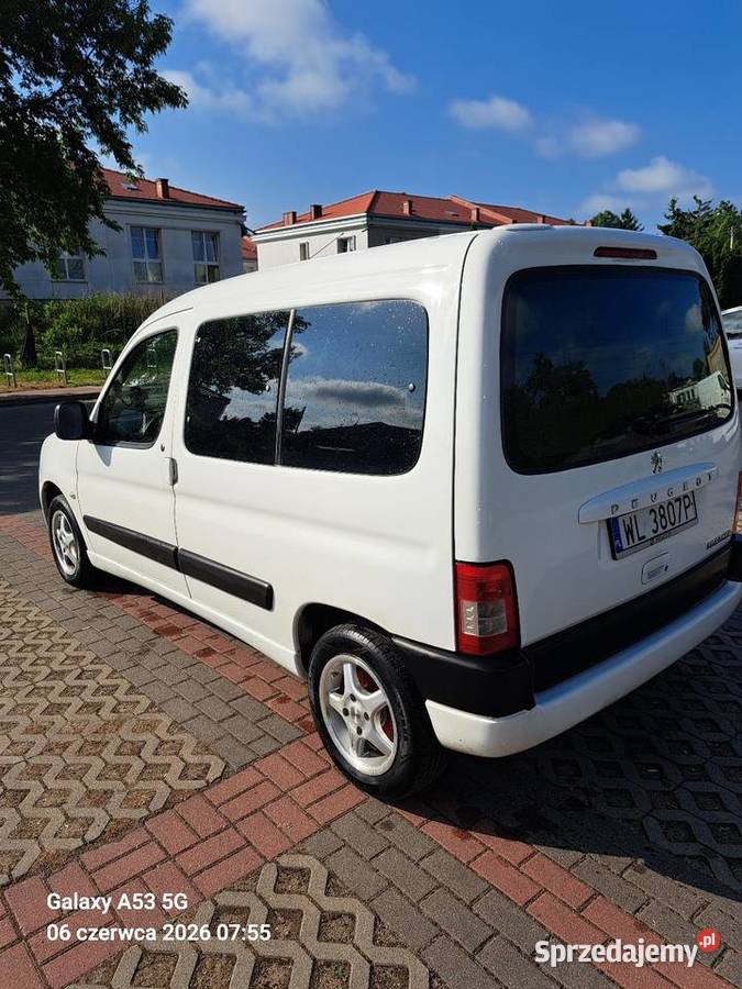 Sprzedam Peugeot partner 16 hdi 90 2007 mazowieckie Legionowo sprzedam