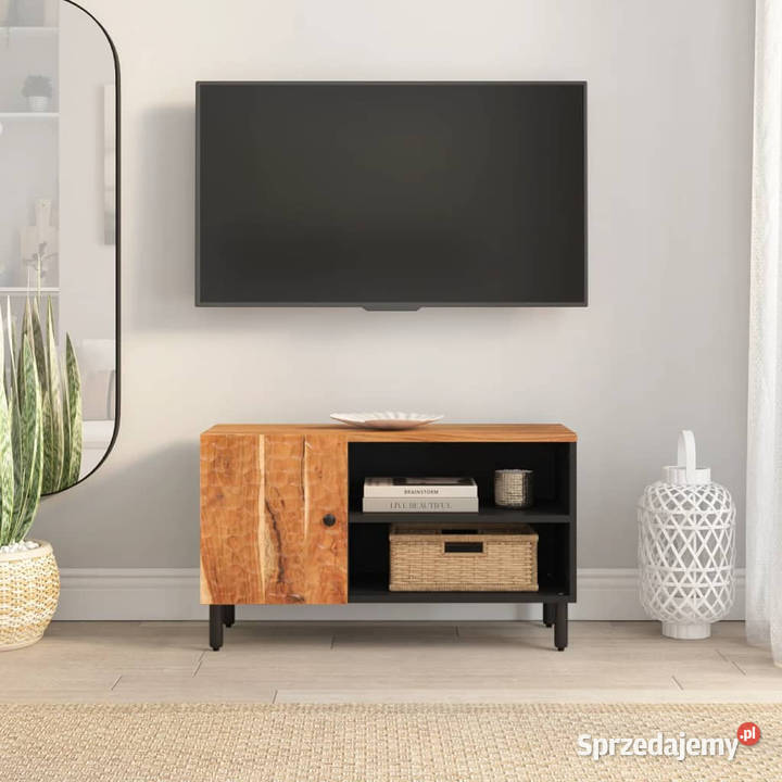 Szafka pod telewizor 80x33x46 lite drewno