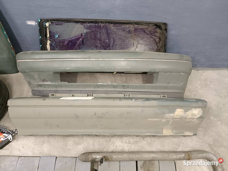 Gładki zderzak przód tył Volkswagen polo 86c2f Zderzaki