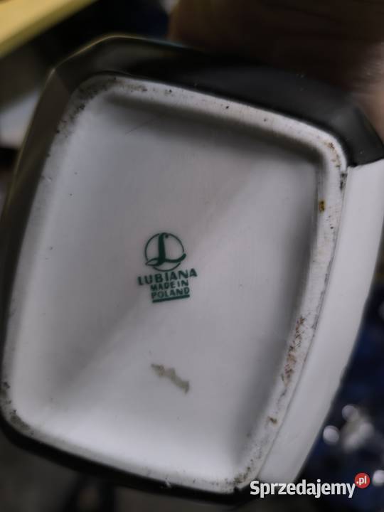 Pojemniki kuchenne ceramiczne LUBIANA vintage Pszczyna