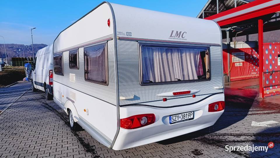 PRZYCZEPA kempingowa campingowa kemping OKAZJA Międzybrodzie Bialskie