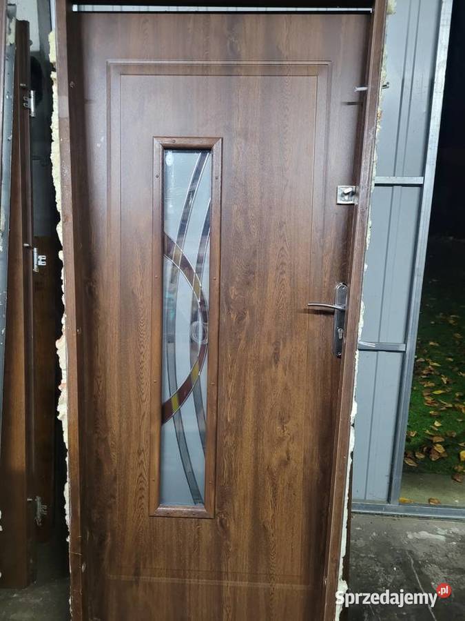 Sprzedam używane drzwi wejściowe Sielce Lewe