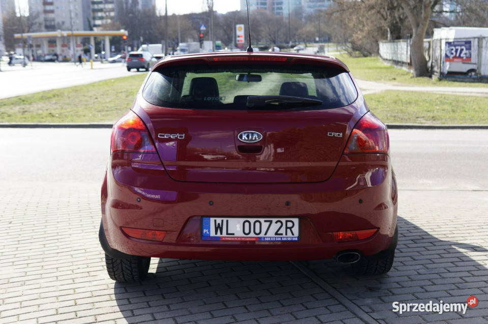 Kia Proceed 16 CRDi Optimum salon Polska Warszawa