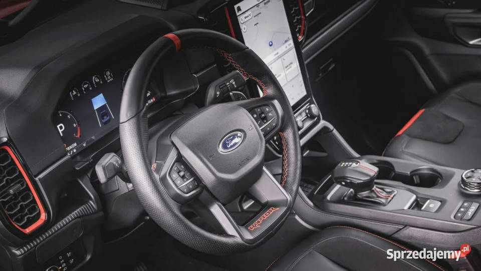 Ford Ranger Raptor Wyprzedaż 2024 Super Niska 30 elektrycznie ustawiane fotele Ford Szczecinek