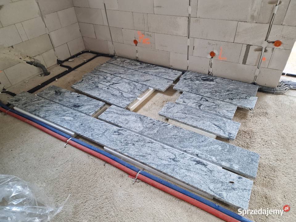 Schody granitowe Parapety Płyty Murki Kostka dolnośląskie Świeradów-Zdrój