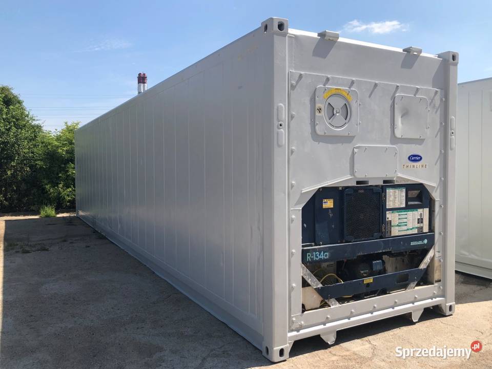 Kontenery morskie chłodnicze 40HCRF sprzedam