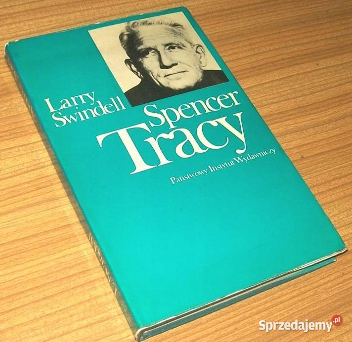 SPENCER TRACY Larry Swindell zachodniopomorskie Załom sprzedam