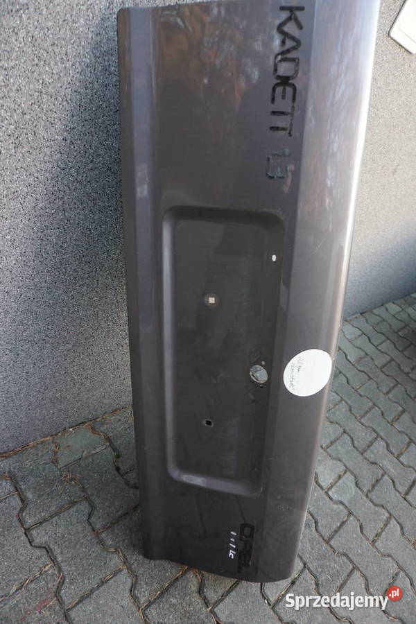 klapa tył kadett sedan pokrywa bagaznika osobowe Jastrzębie-Zdrój sprzedam