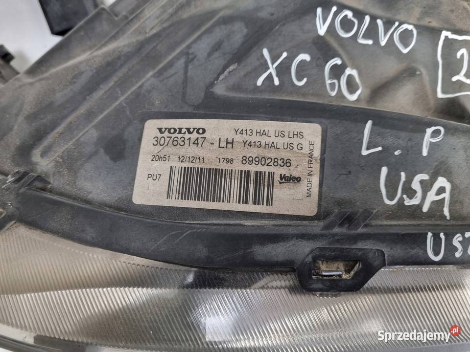 LAMPA LEWA Volvo XC60 I 0813r PRZEDNIA lewy sprzedam
