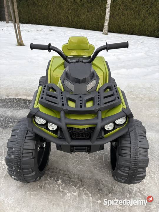 Quad Elektryczny Dzieci Na Akumulator Zielony dolnośląskie Bielany Wrocławskie