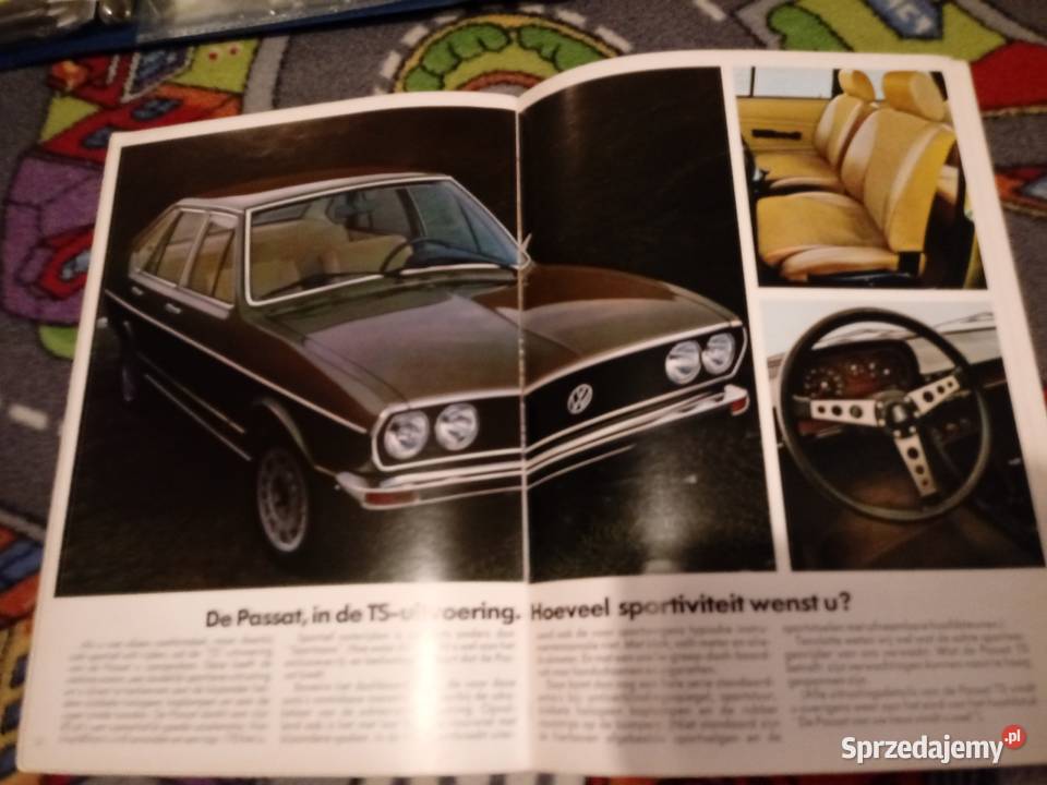 VW Passat prospekt reklamowy 1973 Rzeszów