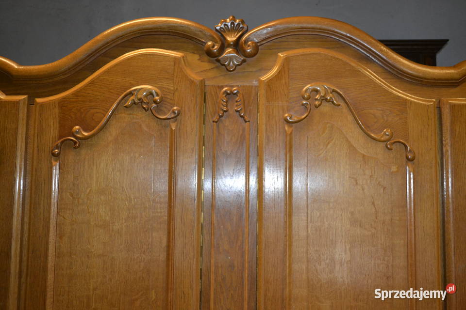 szafa ludwikowska dąb Antyki, Sztuka, Kolekcje Będzin