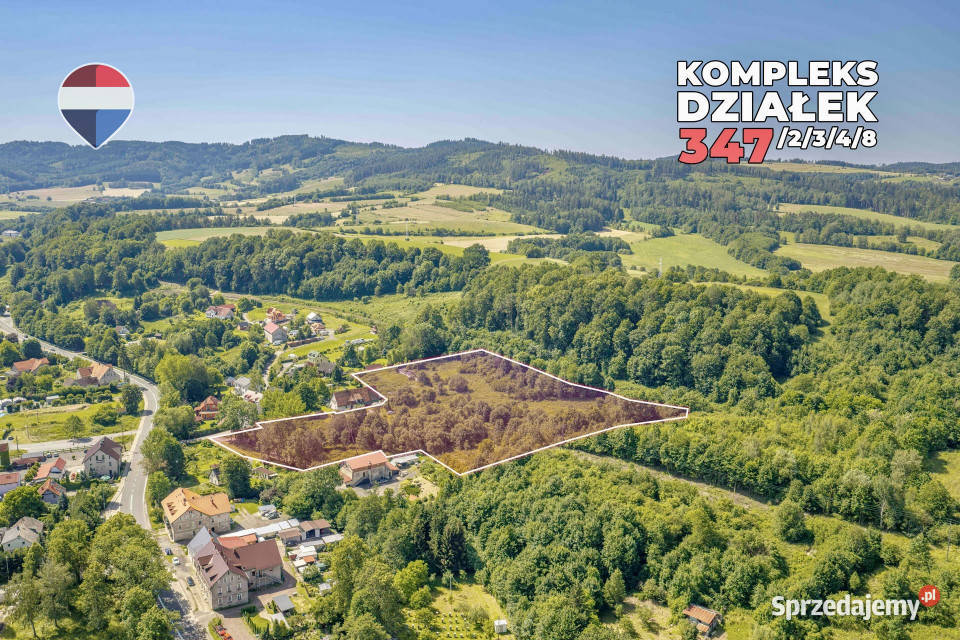 Na sprzedaż działka budowlana 23089 m dolnośląskie Jeleniów sprzedam