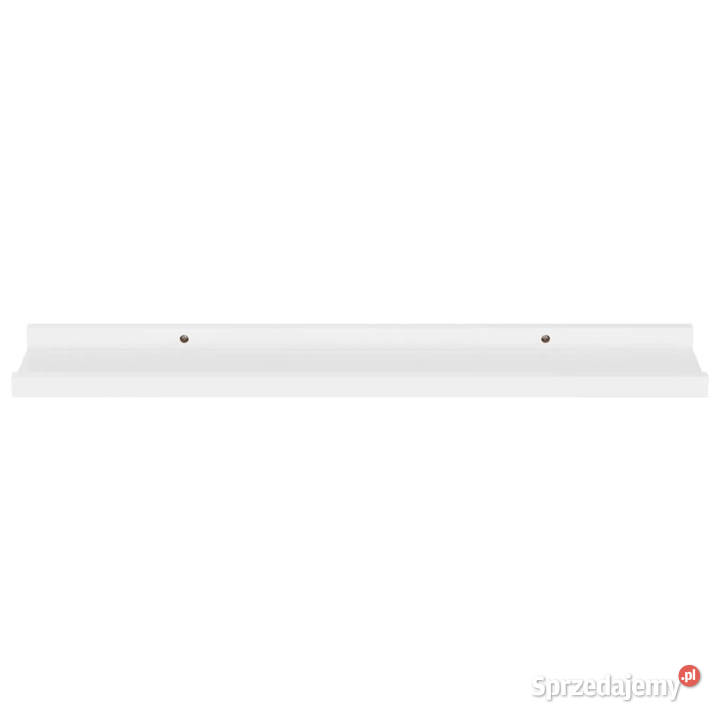 Półki ścienne 4 białe 60x9x3 WM326661