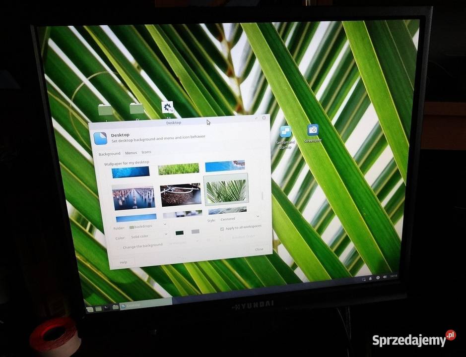 Monitor LCD 19 z glosnikami Hundai X93s Elektronika