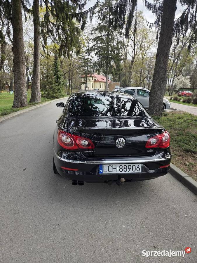 Volkswagen passat cc 18T Sprzedam ZAMIENIĘ czarny Rejowiec Fabryczny