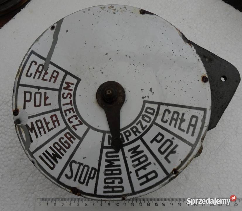 Oryginalny morski telegraf maszynowy